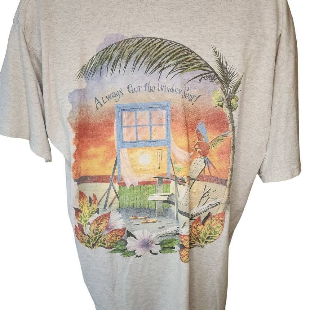 Caribbean Soul Vintage T Shirt Size XL Double Sided Single Stitch